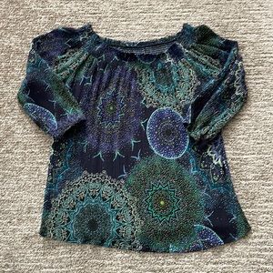 Ladies Desigual 3/4 sleeve top